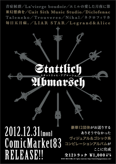 Stattlich Abmarsch poster