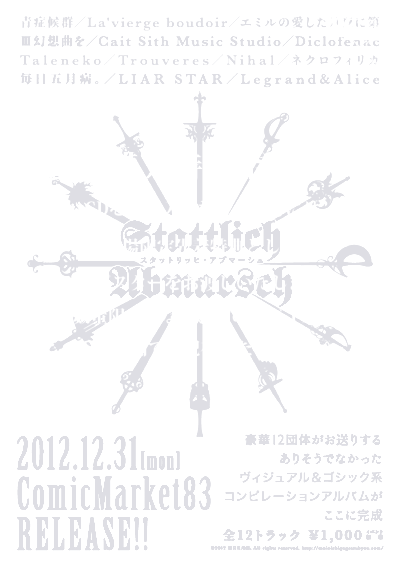 Stattlich Abmarsch special poster